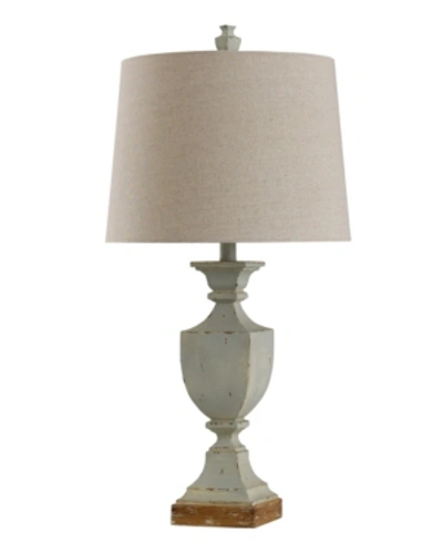 Shop Stylecraft Poly Table Lamp In Blue