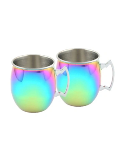 Shop Thirstystone By Cambridge 2 Pack Of Rainbow Moscow Mule Mugs, 20 oz