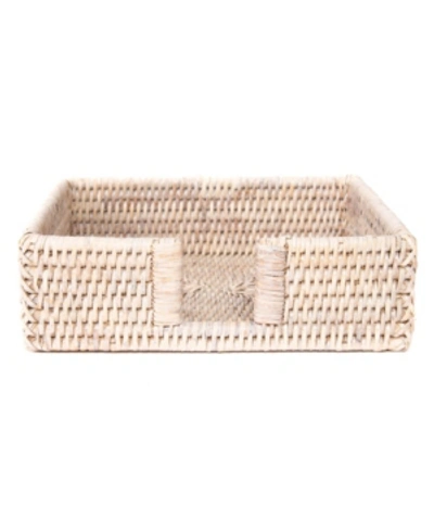 Shop Artifacts Trading Company Artifacts Rattan Napkin Holder In Off-white