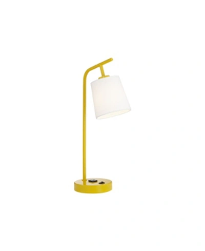 Shop Pacific Coast Metal Hampton Desk Lamp In Yellow