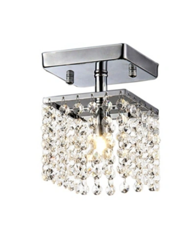 Home Accessories Kina 5" 1-light Indoor Chandelier With Light Kit In Chrome