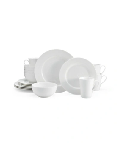Shop Mikasa Delray 16 Piece Dinnerware Set, Service For 4 In White