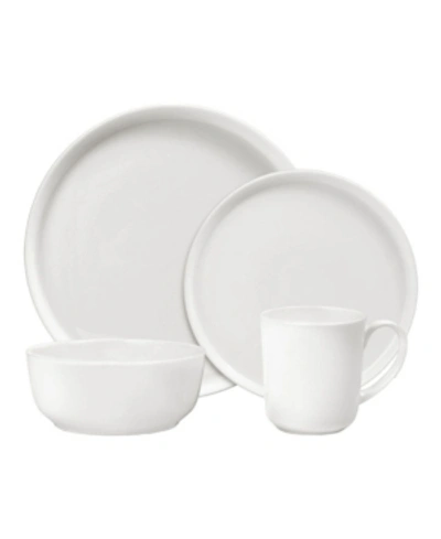 Shop Mikasa Samantha 16 Piece Dinnerware Set, Service For 4 In White