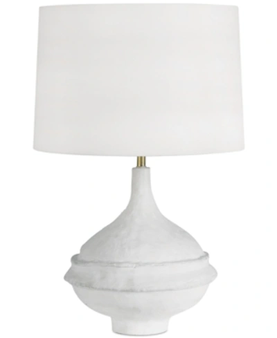 Shop Carriage & Co. Riviera Table Lamp In White