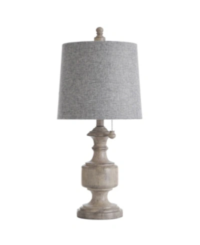 Shop Stylecraft Gilda Table Lamp In Gray