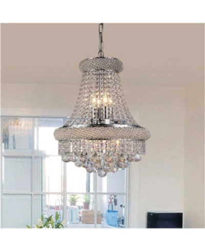 Shop Home Accessories Chelsea 17" 8-light Indoor Chandelier With Light Kit In Chrome
