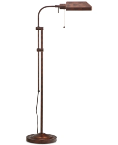 Cal Lighting Rust Pharmacy Floor Lamp In Rust
