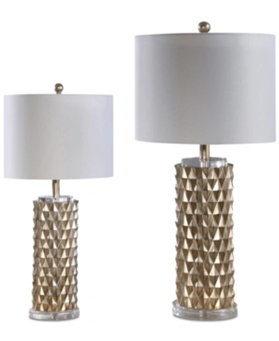 Shop Abbyson Living Set Of 2 Esplanade Gold Table Lamps