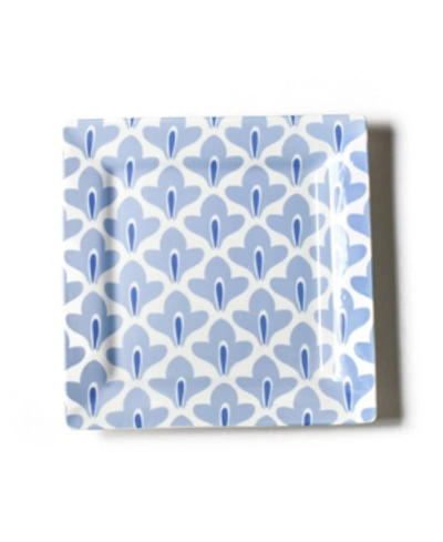 Shop Coton Colors Sprout Square Platter In Blue