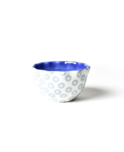 Shop Coton Colors Pip Ruffle Appetizer Bowl In Blue