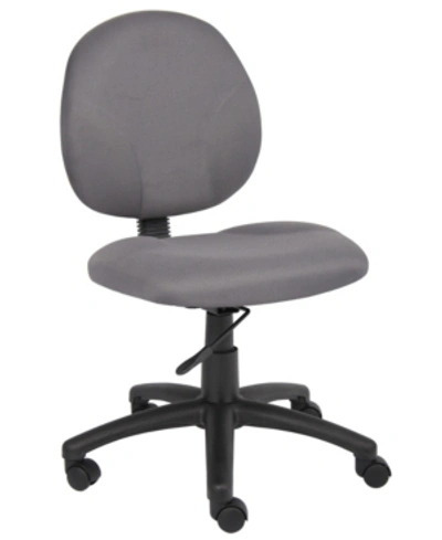 Shop Boss Office Products Diamond Task Chair In Grey