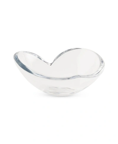 Shop Nambe Glass Heart Bowl Large In Clear