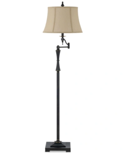 Shop Cal Lighting Madison Swing Arm Floor Lamp In Oil Rubbed