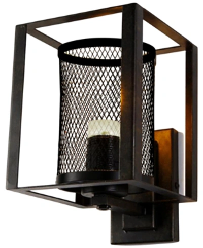 Dale Tiffany Dixon Bronze Wall Sconce In Bronze