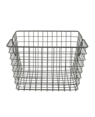 Shop Spectrum Teardrop Basket, Large In Gray