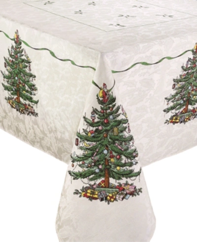 Shop Spode Christmas Tree Ivory/green 60x144 Tablecloth