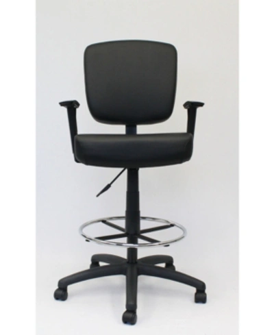Shop Boss Office Products Oversized Drafting Stool In Black