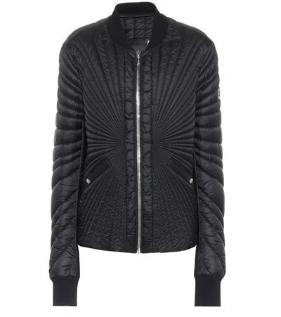 Shop Rick Owens X Moncler Angle Down Jacket In Black