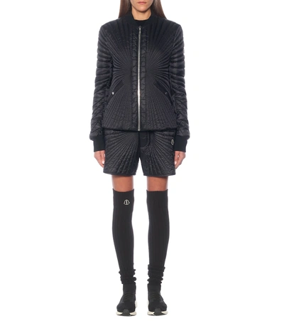 Shop Rick Owens X Moncler Angle Down Jacket In Black