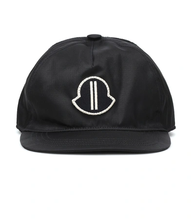 Shop Rick Owens X Moncler Baseball Cap In Black