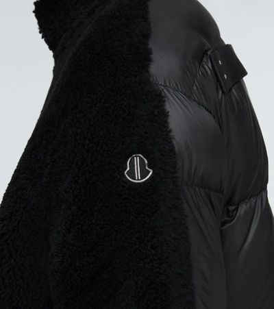 Shop Rick Owens Moncler +  Coyote Jacket In Black
