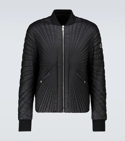 Shop Rick Owens Moncler +  Angle Jacket In Black