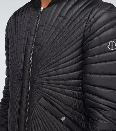 Shop Rick Owens Moncler +  Angle Jacket In Black