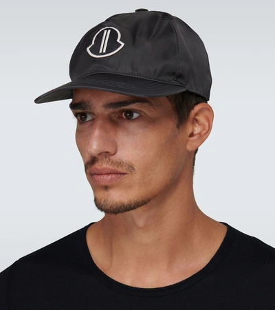 Shop Rick Owens Moncler +  Baseball Cap In Black