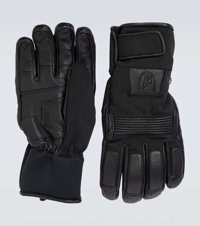 Shop Toni Sailer Dane Ski Gloves In Black