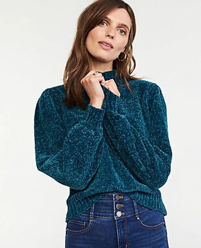 Ann taylor hot sale chenille sweater