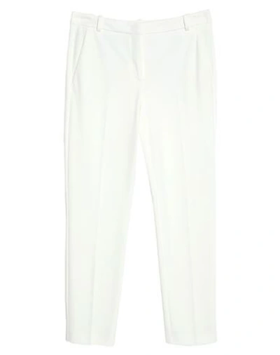 Shop Pinko Woman Pants White Size 8 Viscose, Polyamide, Elastane