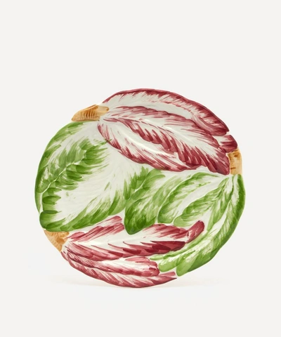 Shop Unspecified Raddichio Small Round Plate In Multicolour