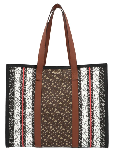 Shop Burberry Women's Multicolor Tote