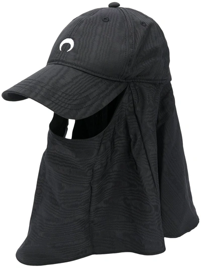 Shop Marine Serre Women's Black Polyester Hat