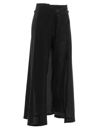 Shop Ann Demeulemeester Women's Black Pants