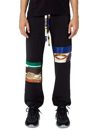 Shop Amiri Men's Black Cotton Joggers