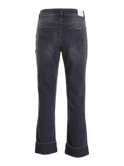 Shop Re-hash Women's Blue Cotton Jeans