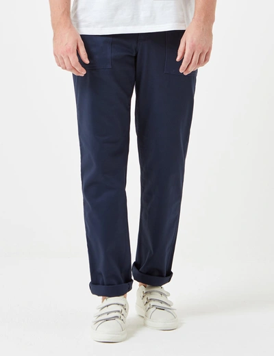 Shop Stan Ray 4 Pocket Fatigue Pant (loose Taper) In Navy Blue