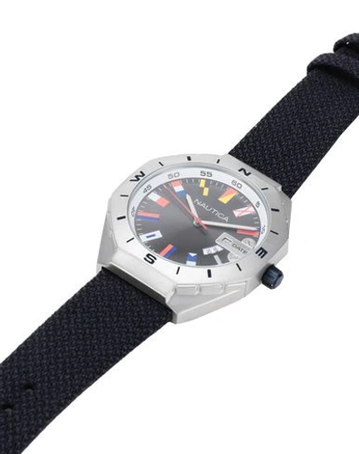 Shop Nautica Wrist Watch In Silver