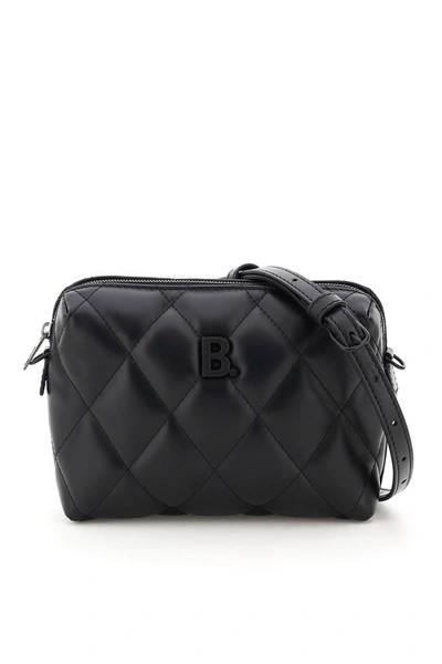 Shop Balenciaga Touch Camera Bag Xs B. In Black