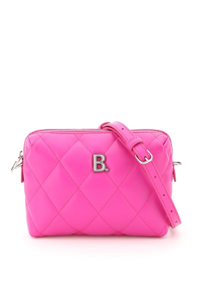 Shop Balenciaga Xs Touch Camera Bag B. In Fuxia