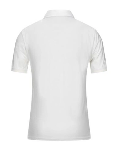 Shop Blauer Polo Shirts In Ivory