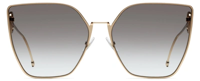 Shop Fendi 0323 Cat-eye Sunglasses In Brown