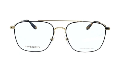 Shop Givenchy Gv 0030 Rhl 56 Pilot Eyeglasses In Black