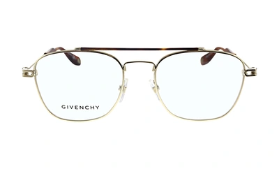 Shop Givenchy Gv 0053 J5g 53 Rectangle Eyeglasses In Demo