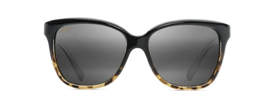 Shop Maui Jim Starfish Polarized Cat-eye Sunglasses In Black