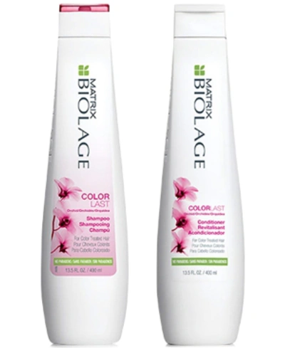 Shop Matrix Biolage Colorlast Shampoo & Conditioner (two Items), 13.5-oz, From Purebeauty Salon & Spa