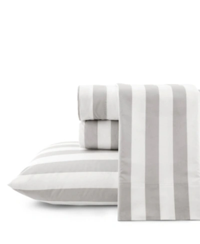 Shop Marimekko Kesahelle King Sheet Set Bedding In Medium Grey
