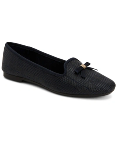 Shop Charter Club Kimii Deconstructed Loafers, Created For Macy's In Navy