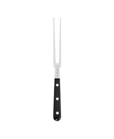 J.a. Henckels Henckels International Classic 7" Flat Tine Carving Fork In Black